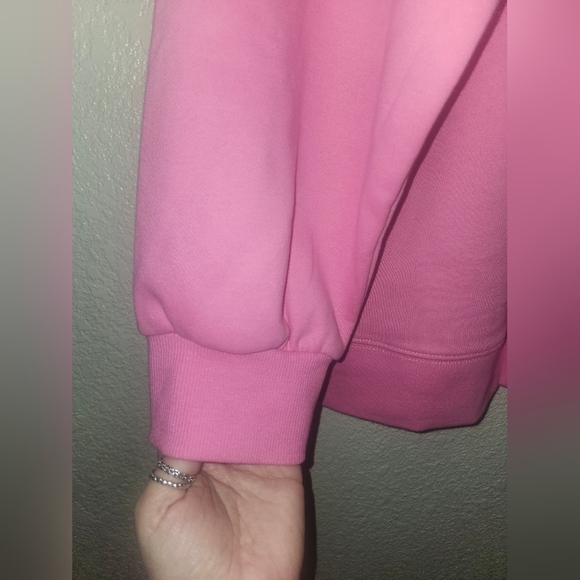😇NWOT Purchased From @elizajoy17 "Blessed Sweatshirt" Pink🩷 w/ White Font🤍 XL - Picture 5 of 8